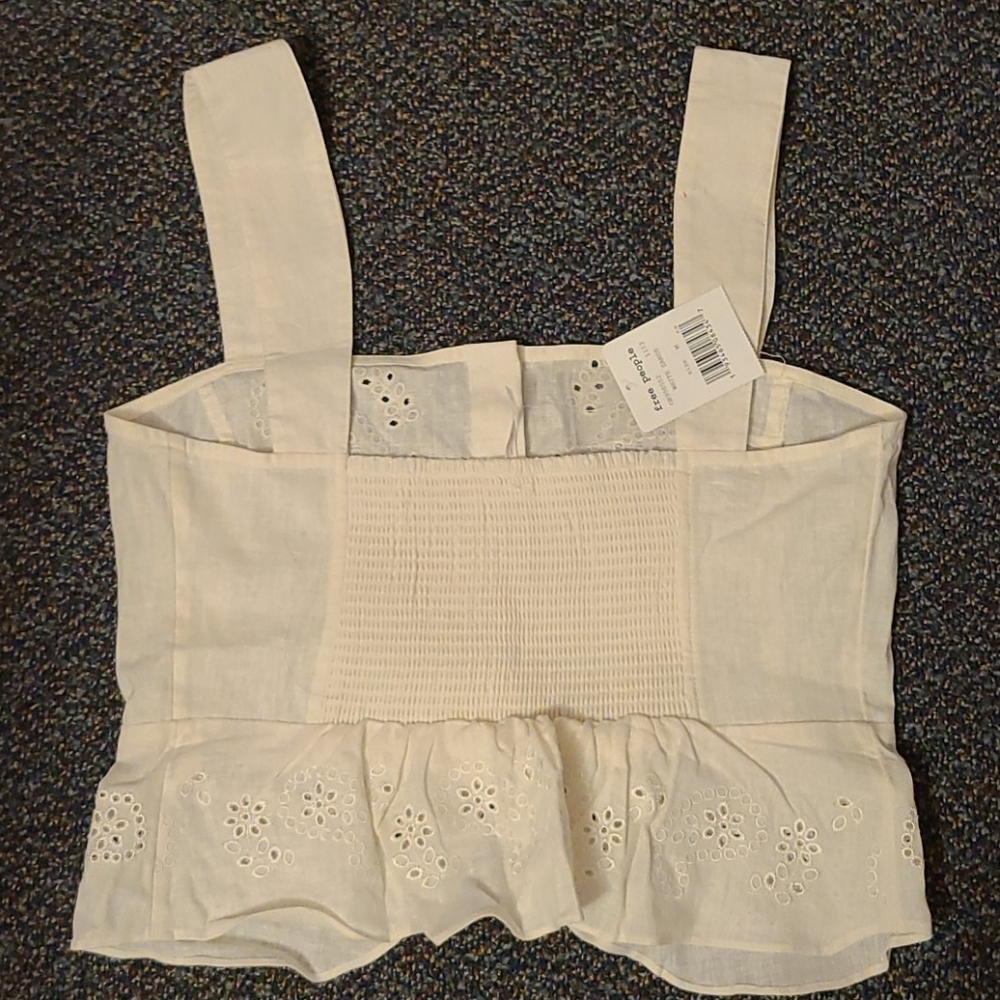 Free People Eyelet tank top - Picture 5 of 8